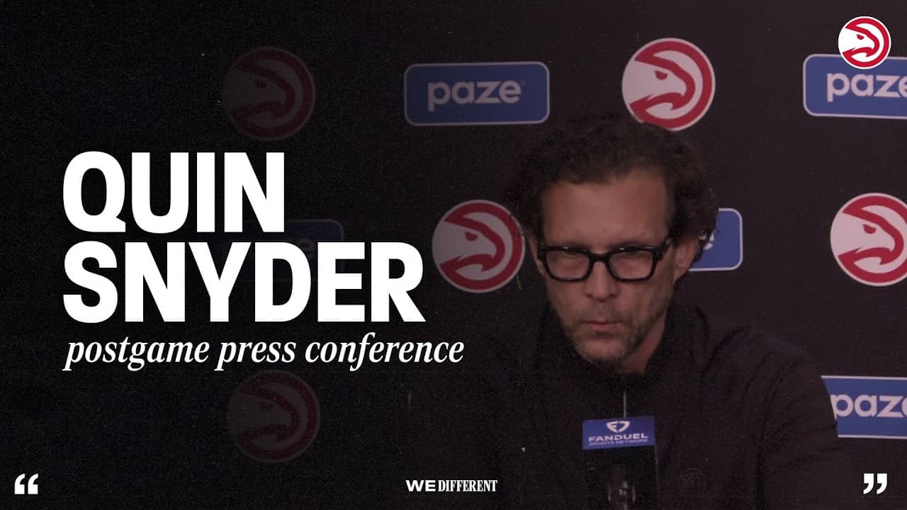Hawks vs. Heat Postgame Press Conference: Quin Snyder