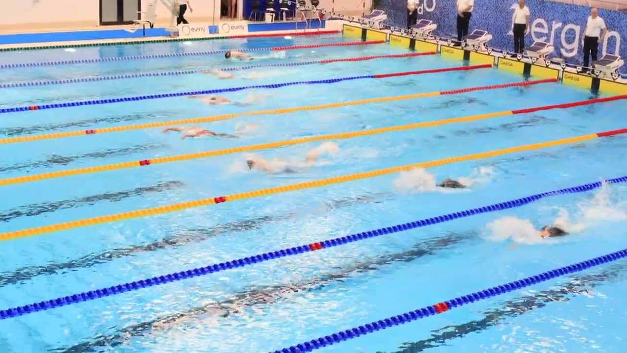 Women's 100 Fly (Louise Hansson, 57.63) - 2026 Bergen Swim Festival