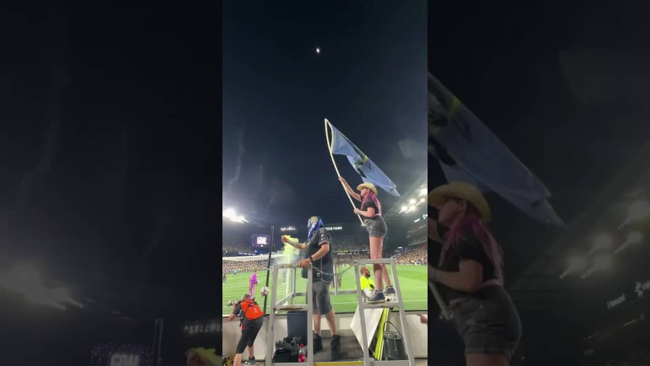 The best view for the MLS Goal of the Matchday 🚀 #golazo #nashville #soccer #goal #soccergoal