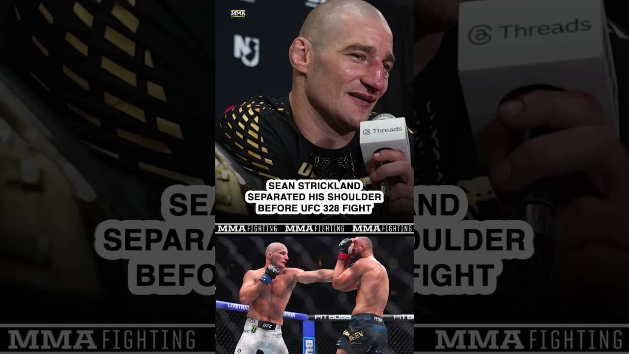 Sean Strickland REVEALS INJURY suffered prior to Khamzat Chimaev fight at #UFC328 - MMA Fighting