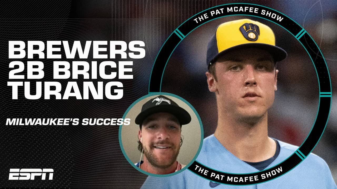 Brewers 2B Brice Turang calls Jacob Misiorowski IMPRESSIVE on the mound 📈 | The Pat McAfee Show