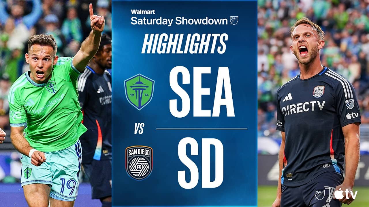 Seattle Sounders FC vs. San Diego FC | Full Match Highlights | DOWN TO THE WIRE BATTLE!