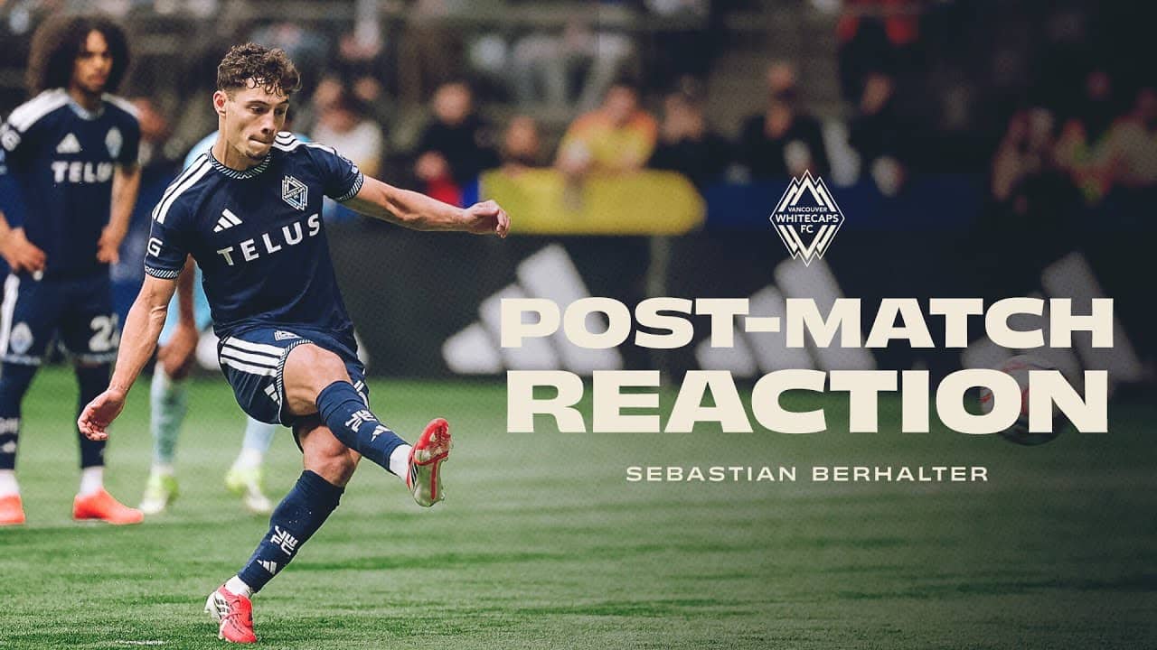 Sebastian Berhalter Post-Victory Reaction vs Minnesota United FC