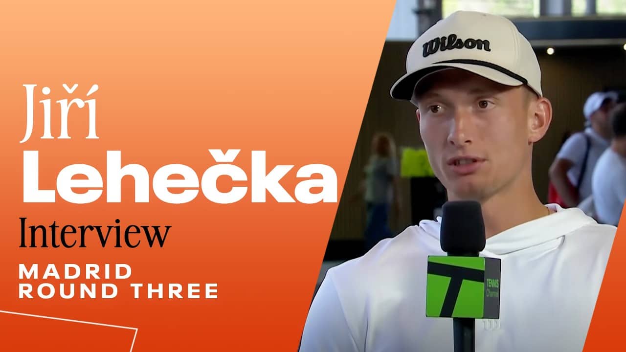 Jiri Lehecka details changes to racket | 2026 Madrid