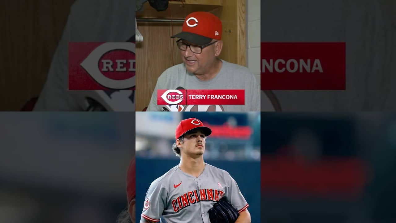 Terry Francona on Chase Petty After Giving Up Walk Off HR to Fernando Tatis Jr #Reds #padres