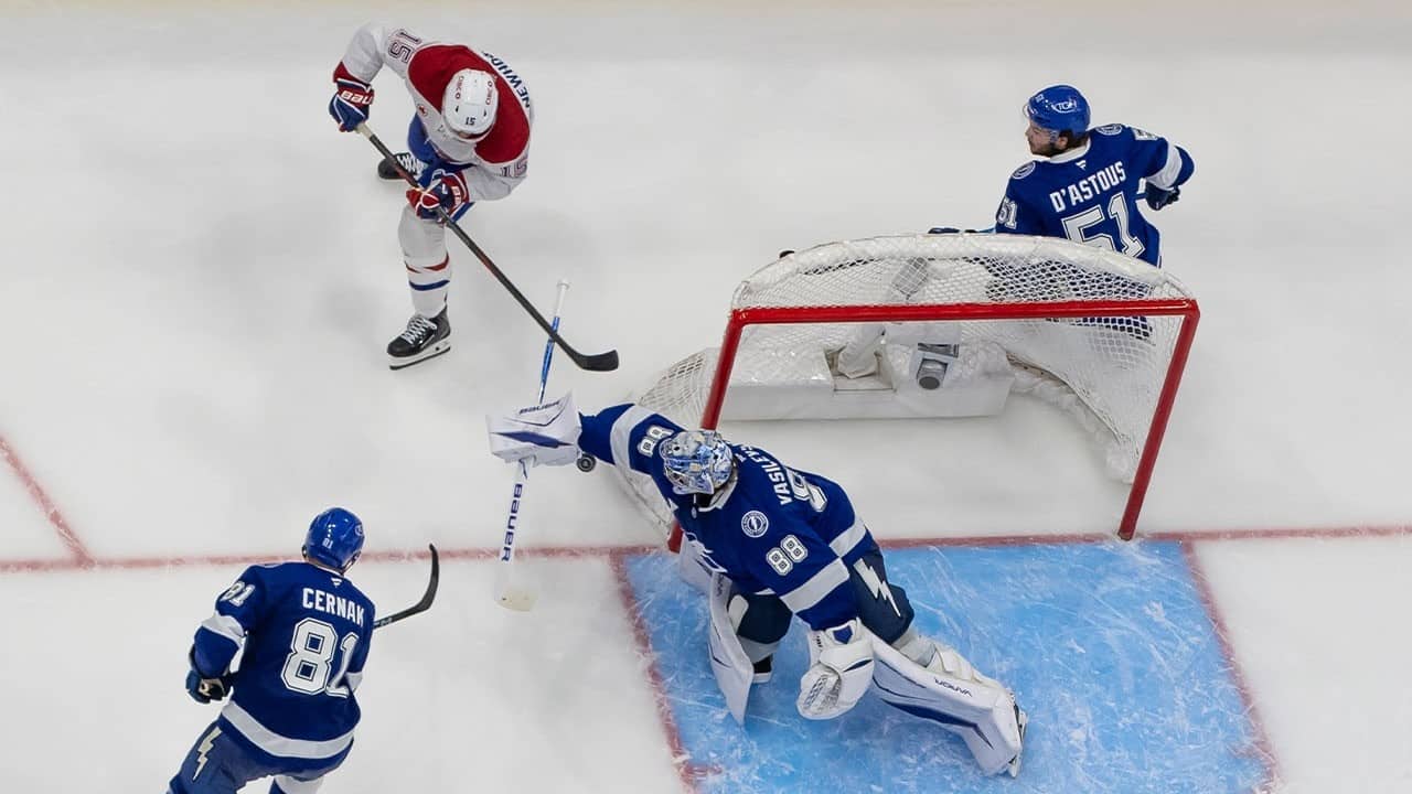 Newhook scores SERIES-WINNER in Game 7 for MONTREAL!