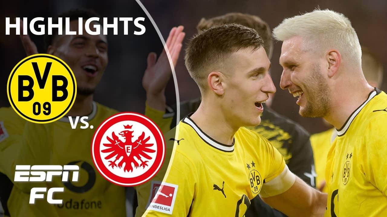 EMOTIONAL FAREWELLS 🥹 Borussia Dortmund vs. Eintracht Frankfurt | Bundesliga Highlights | ESPN FC