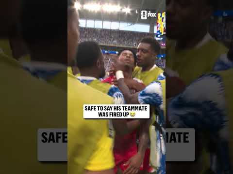 Kevin Pina's teammates were HYPE after he scored Cape Verde's first FIFA World Cup goal