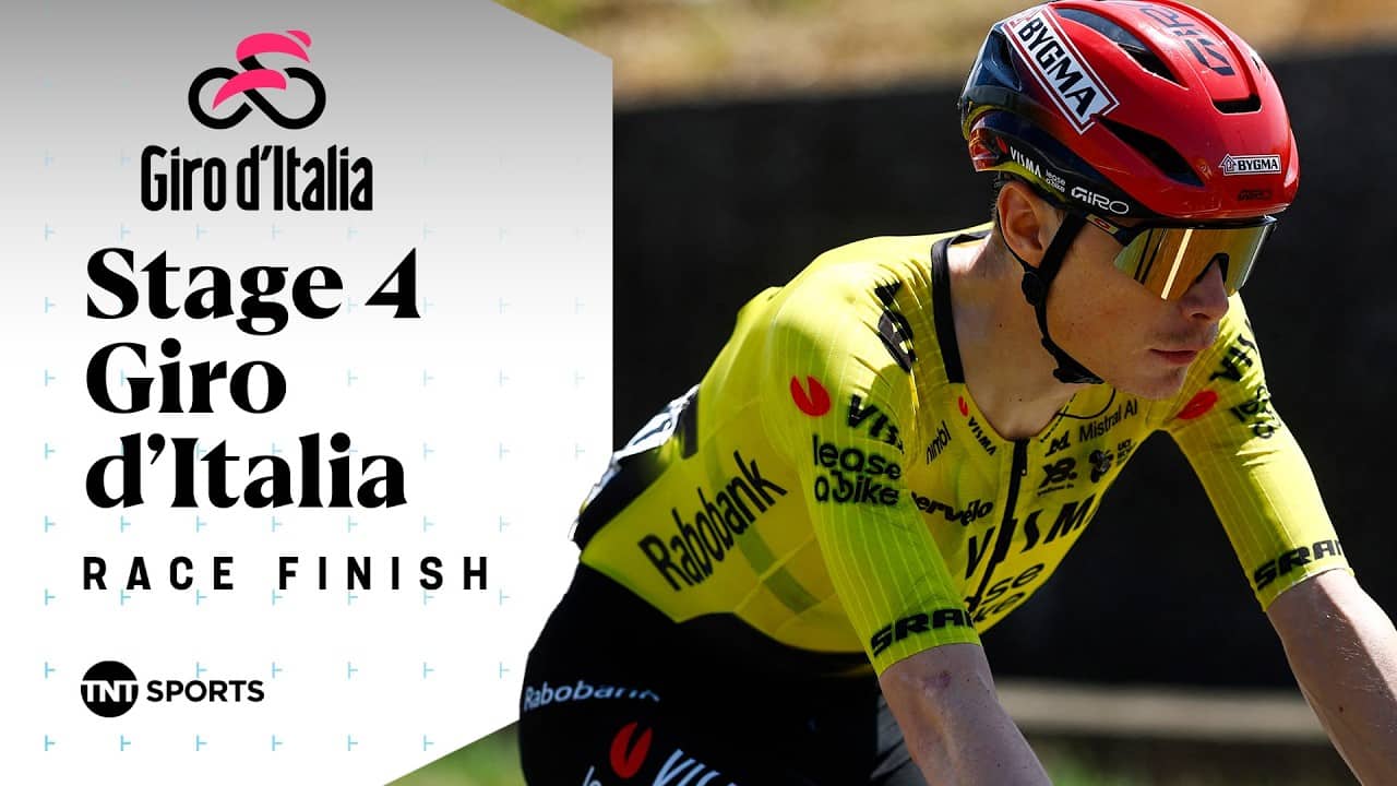 BREATHTAKING STUFF! 🤩 | 2026 Men's Giro d'Italia Stage 4 Final KM's | TNT Sports Cycling