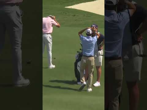 What could have been 🥀 for Michael Brennan and Johnny Keefer on No. 13 at the Zurich Classic.