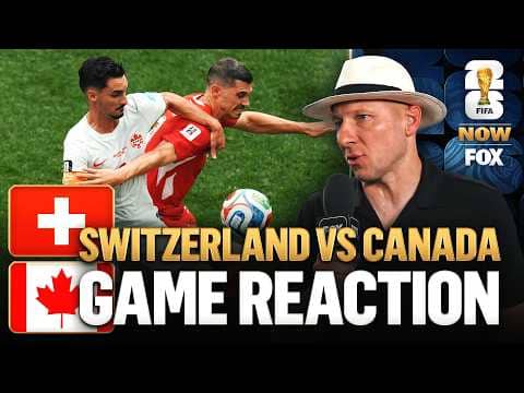 INSTANT REACTION 🚨 Switzerland wins Group B over Canada, Bosnia and Herzegovina secure 3rd place ⚽️