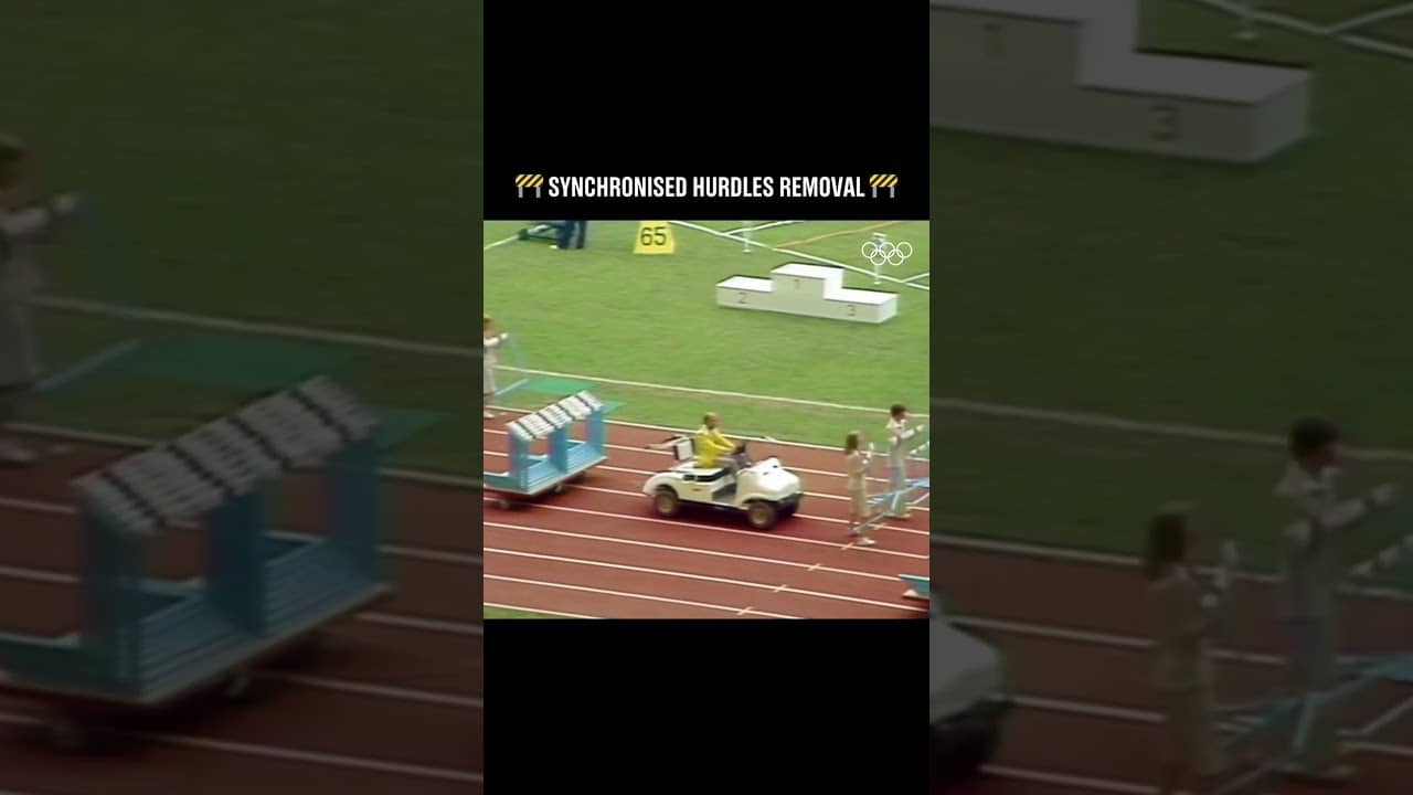 🚧 The most efficient way to remove the hurdles from the athletics track?