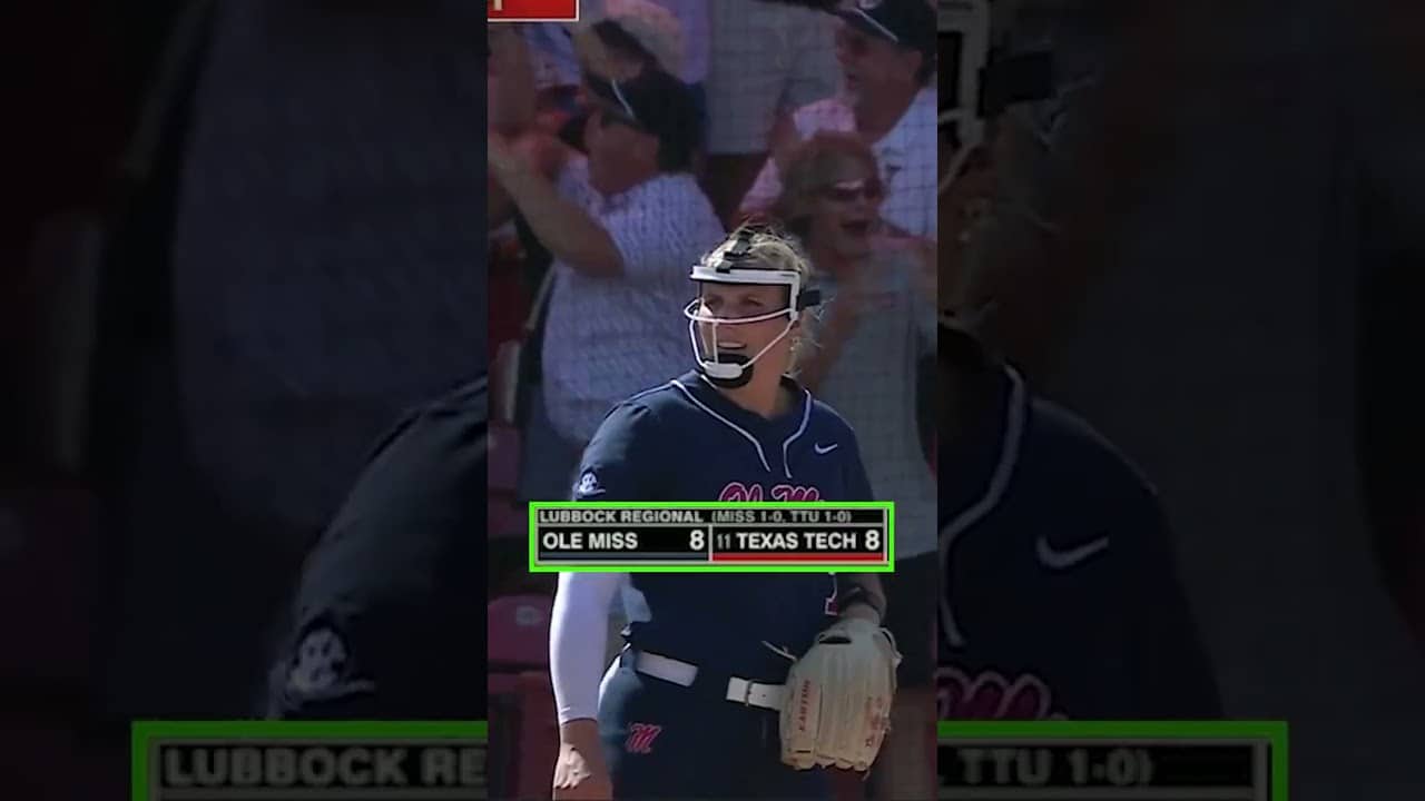 TEXAS TECH TIES IT WITH A GRAND SLAM AFTER BEING DOWN 8-0 WITH ONLY ONE OUT TO GO 💪