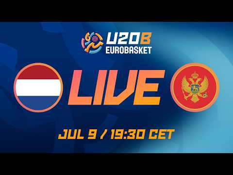 LIVE - Netherlands v Montenegro | FIBA U20 Women's EuroBasket 2026 Division B | Qualifying Round