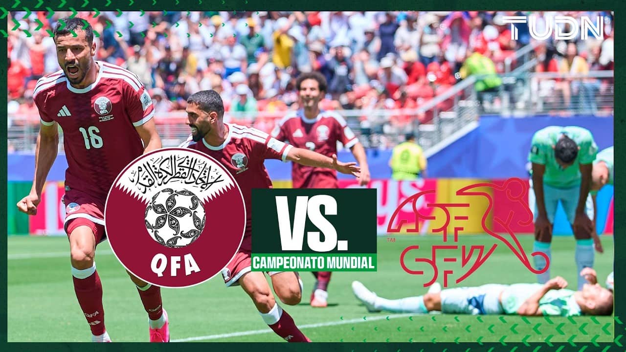 ¡Empate con sabor a triunfo! Catar igualó ante Suiza sobre el final | TUDN