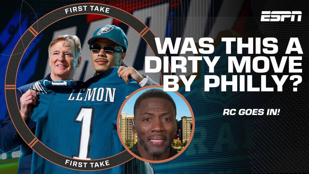 Ryan Clark GOES OFF about the Eagles 'BAMBOOZLING' the Steelers to get Makai Lemon 🍿 | First Take