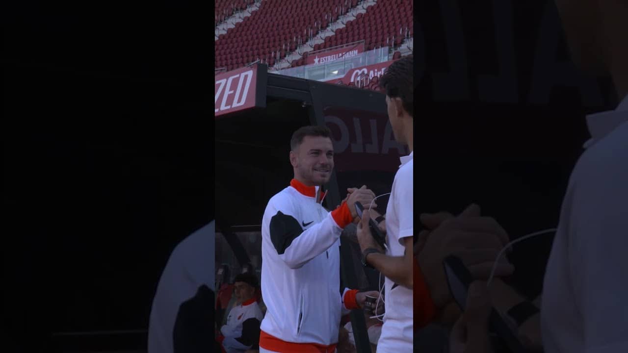🎥 Así ha sido nuestra llegada a Son Moix 🏟️
