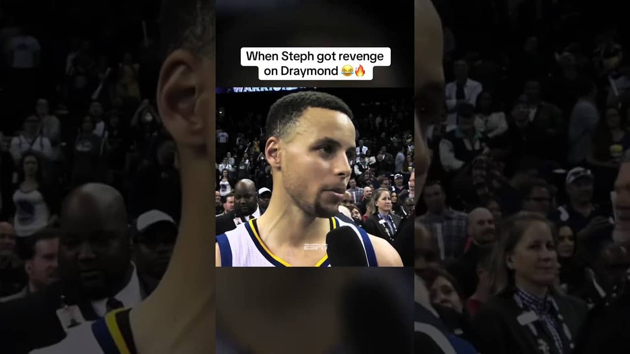 Steph had to get him back 😂