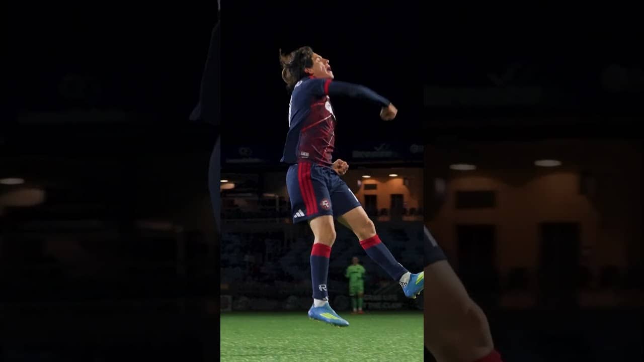 Marcos Zambrano 🤝 first Revs goal
