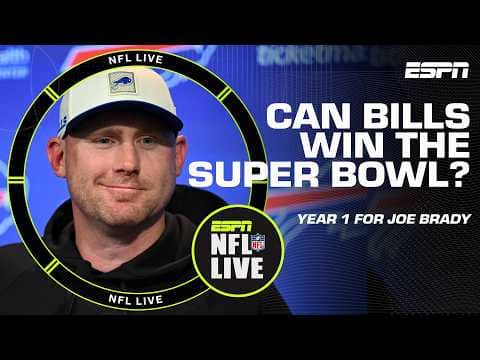 ‘Greatness is expected’ from Bills under Joe Brady - Booger McFarland | NFL Live