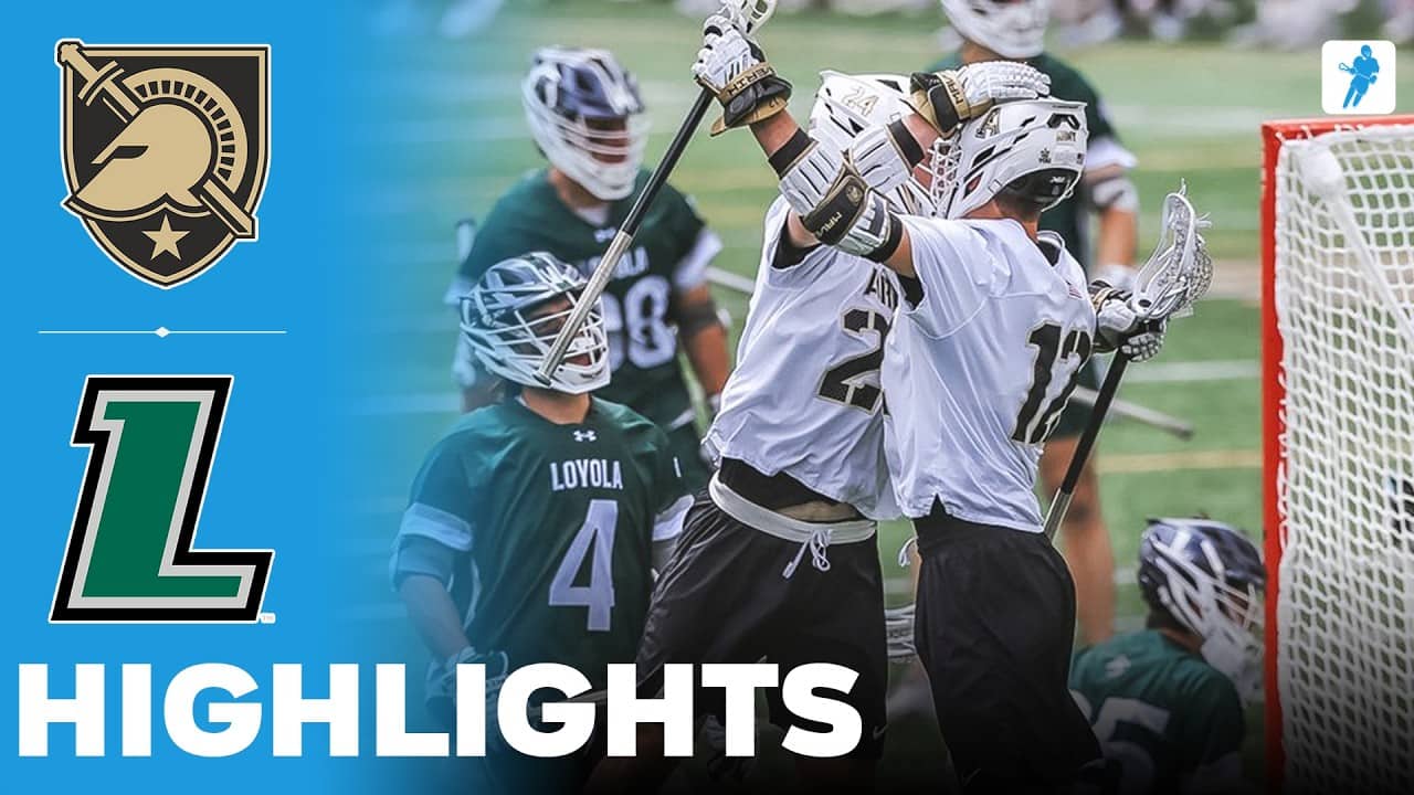 Army vs Loyola | Patriot League Lacrosse Championship Final | Highlights - May 03, 2026
