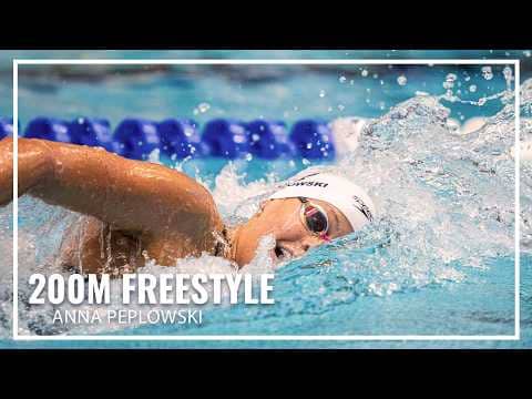 Anna Peplowski Hangs On For Impressive 200M Freestyle Victory |2026 TYR Pro Swim Series Indianapolis