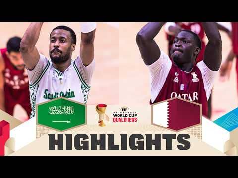 Saudi Arabia 🇸🇦 v Qatar 🇶🇦 | Highlights | FIBA Basketball World Cup 2027 Asian Qualifiers