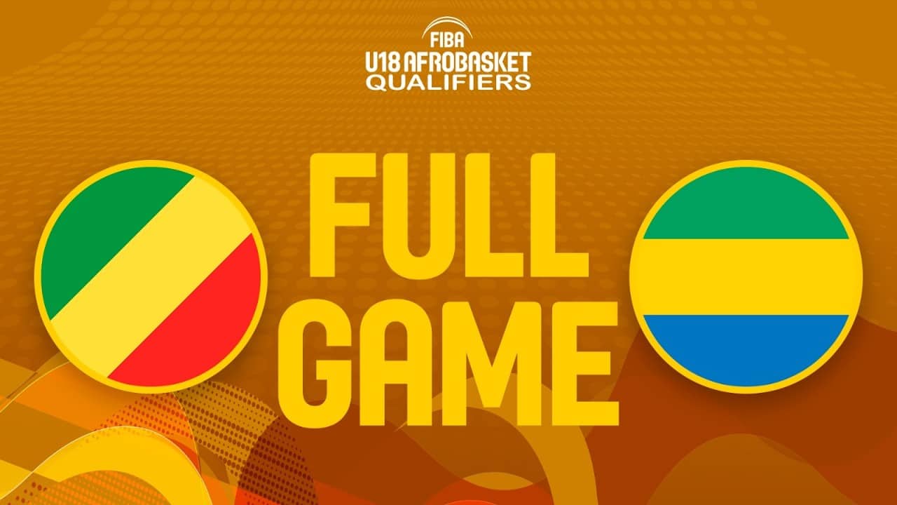 Congo v Gabon | Full Basketball Game | FIBA U18 AfroBasket Qualifiers 2026