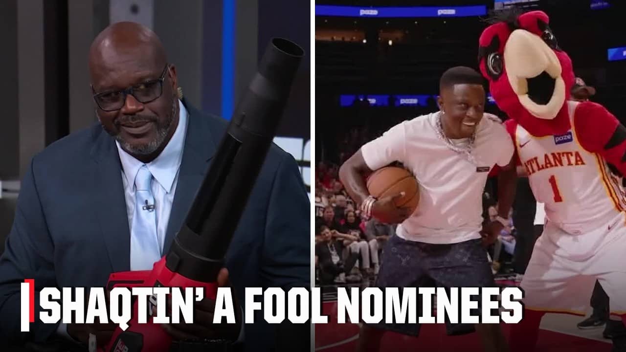 Shaqtin’ A Fool: Lil Boosie's trampoline dunk attempt, KAT's missed layup & more 🤣 | NBA Tip-Off