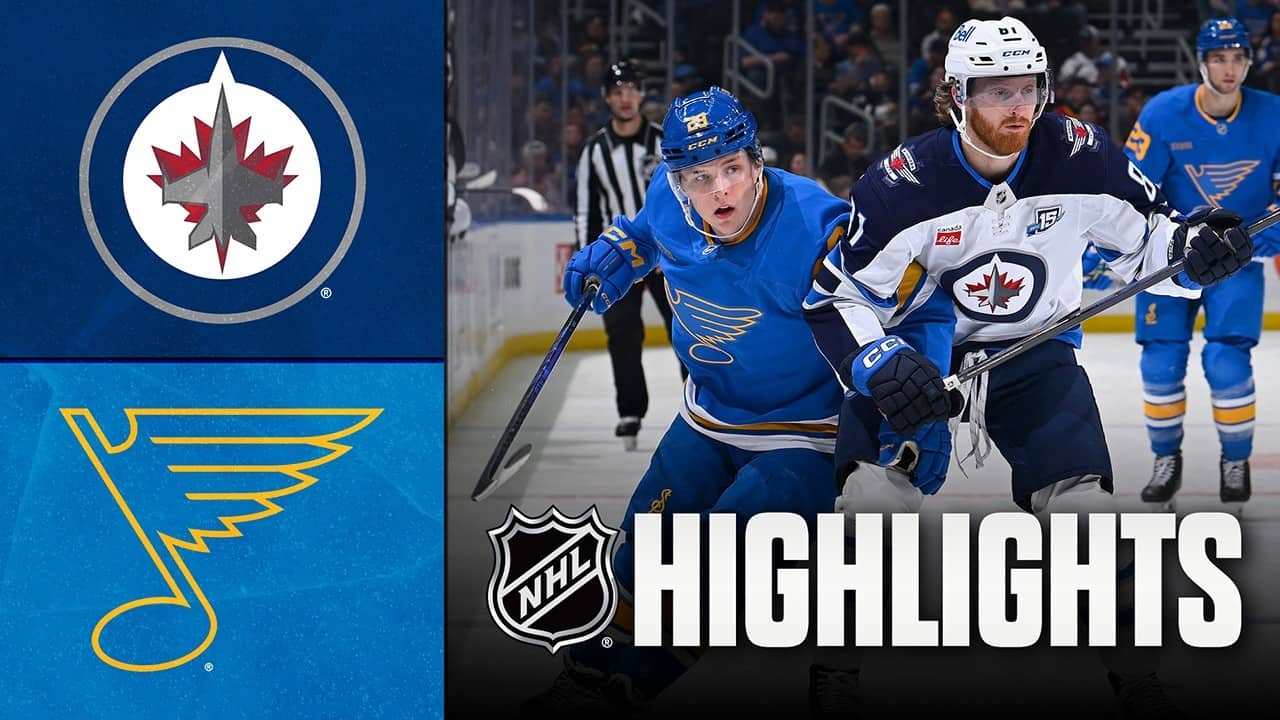 Jets vs. Blues | NHL Highlights | April 09, 2026