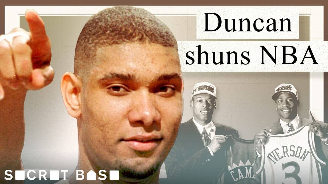Tim Duncan, you absolute weirdo