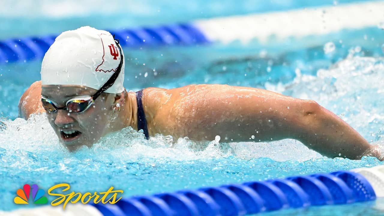 Alex Shackell dominates women's 200m butterfly on TYR Pro Swim Series Day 2 | NBC Sports