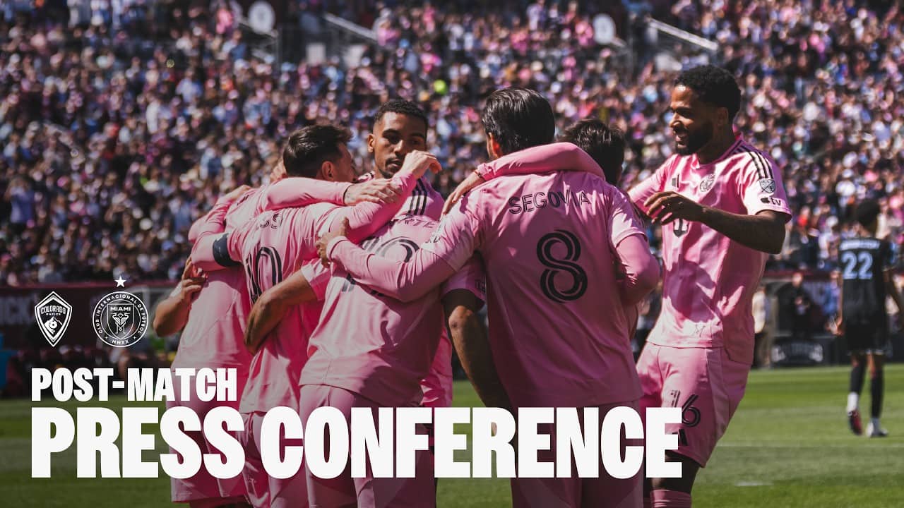 Colorado Rapids vs Inter Miami CF | Post-Match Press Conference 