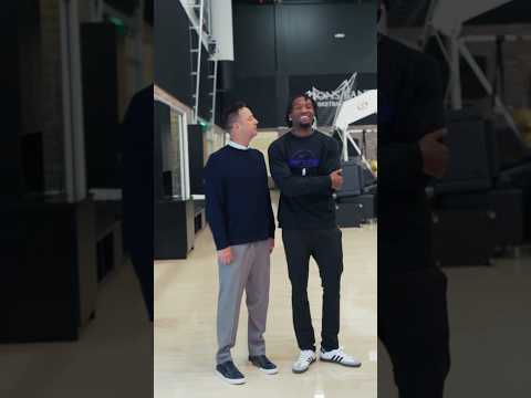 keeping the vibes high 🤙 #utahjazz #darrynpeterson #behindthescenes #bts #nba
