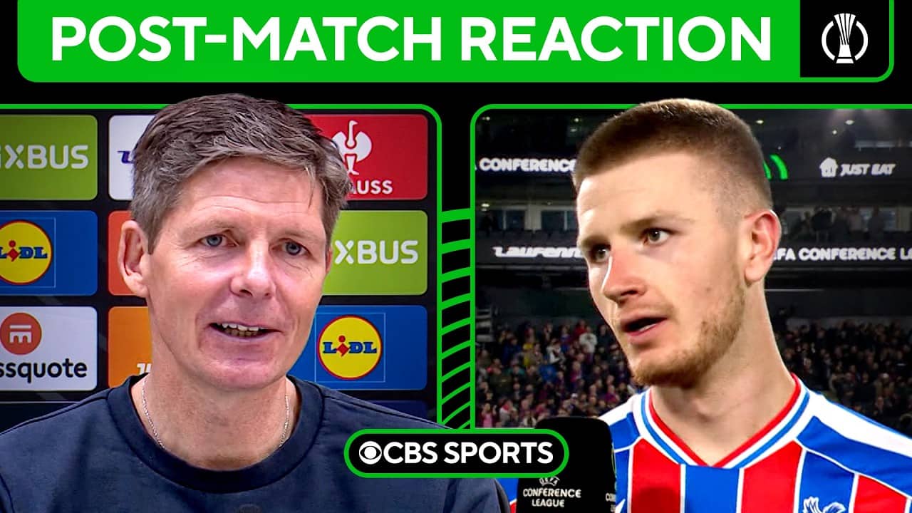 "Atmosphere was UNBELIEVABLE" Wharton on Crystal Palace reaching first European final
