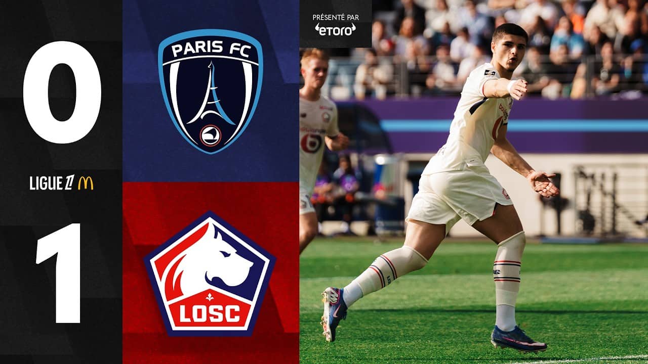 HIGHLIGHTS I Le LOSC se défait du Paris FC grâce à Fernandez-Pardo 🤩👏 @etorofrance877 🤝