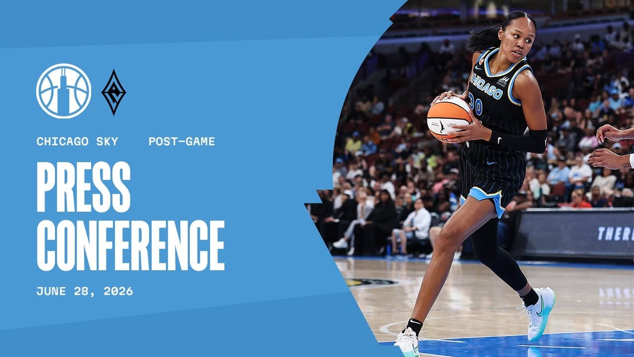 Post Game Press Conference | Sky vs Aces | June 28, 2026