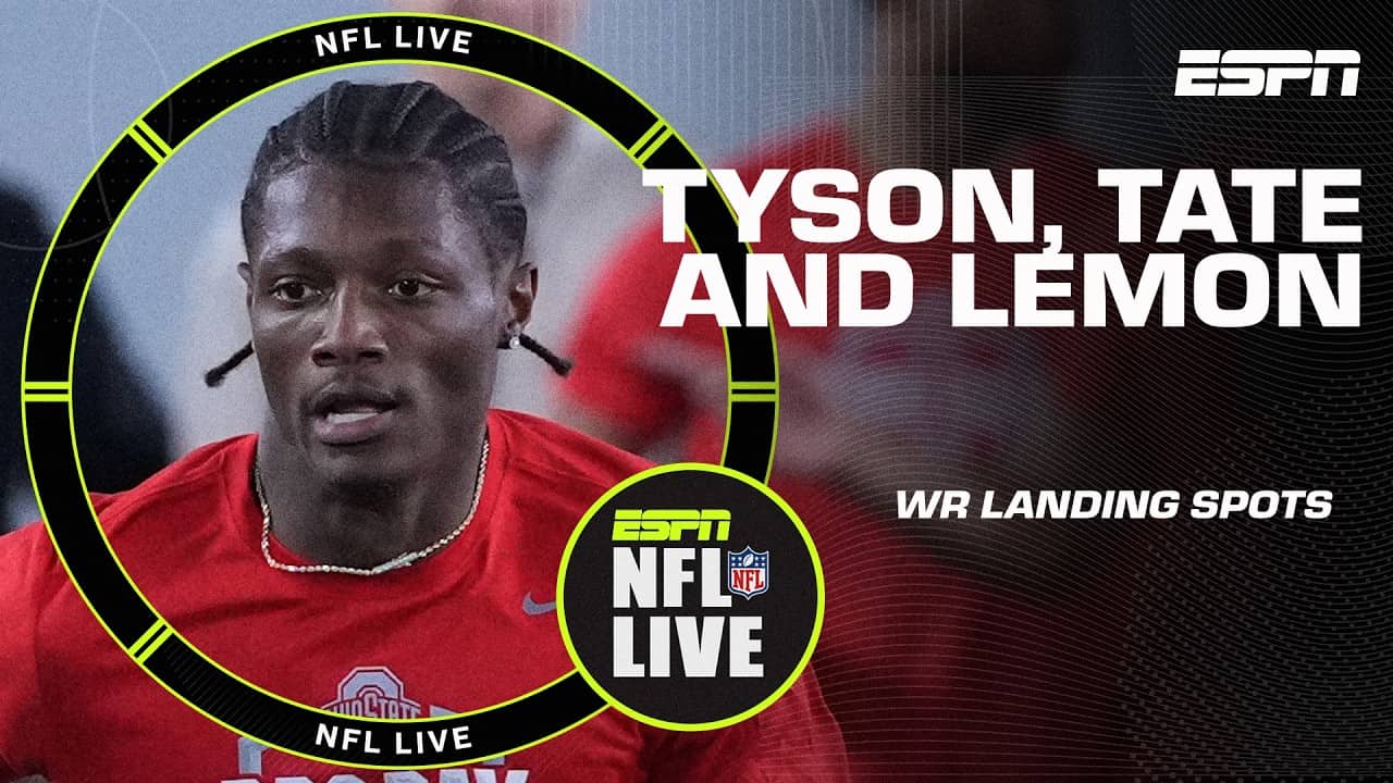 Where will the top WR prospects land in the 2026 NFL Draft? 🔍 | NFL Live