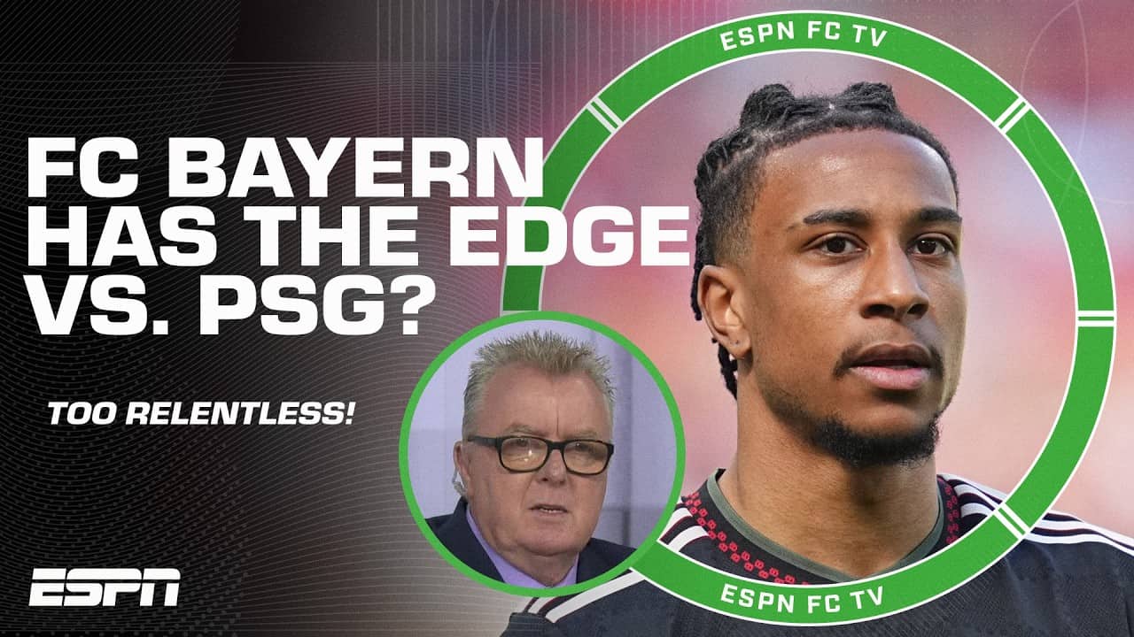Steve Nicol picks FC Bayern over PSG: They’ve just been RELENTLESS 😤 | ESPN FC