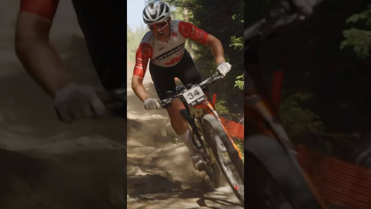 CFR on SCALPEL in La Thuile 📍Course Recon Mode: ON 🎯#shorts #mtb