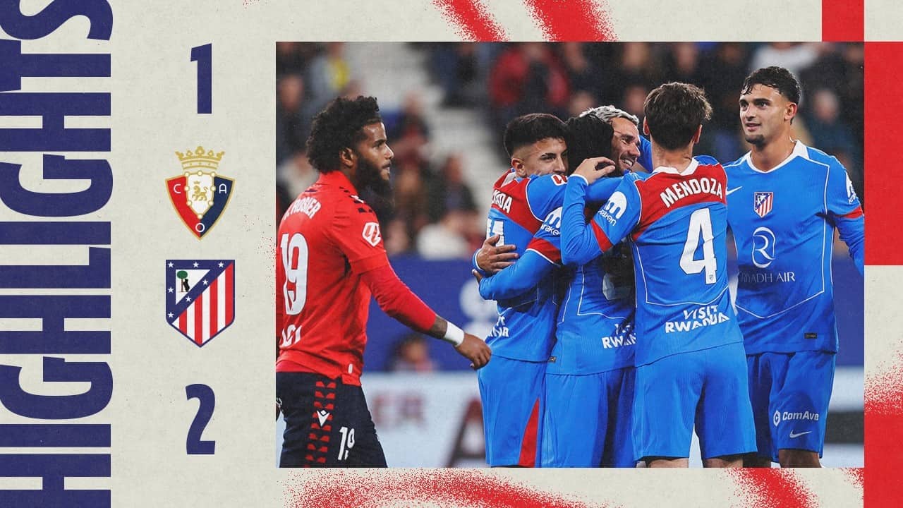 Osasuna 1-2 Atlético de Madrid | ⚽ Lookman & Sørloth | HIGHLIGHTS, LaLiga - MD36