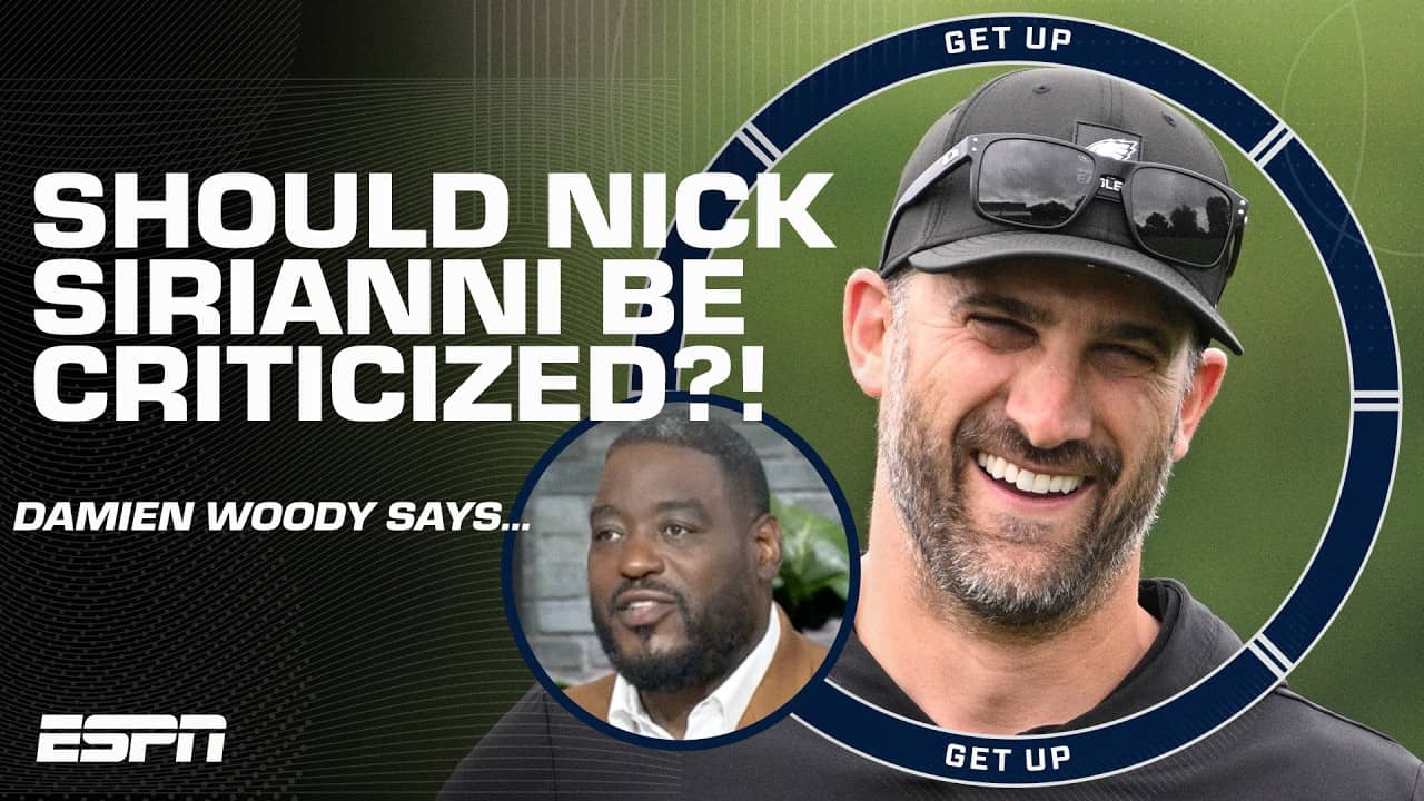 Woody says the ridicule of Sirianni is RIDICULOUS 🗣️ What more do you want from the guy? | Get Up