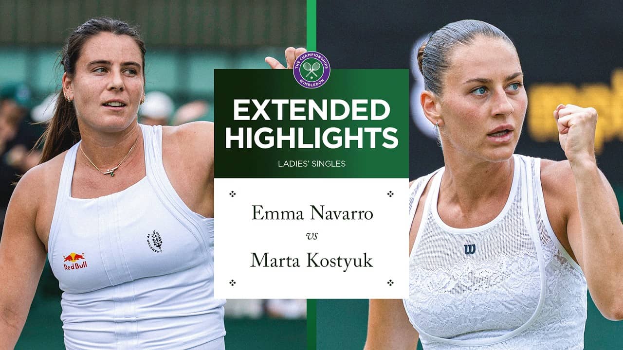 Breaking NEW Ground! Emma Navarro vs Marta Kostyuk | Match Highlights | Wimbledon 2026