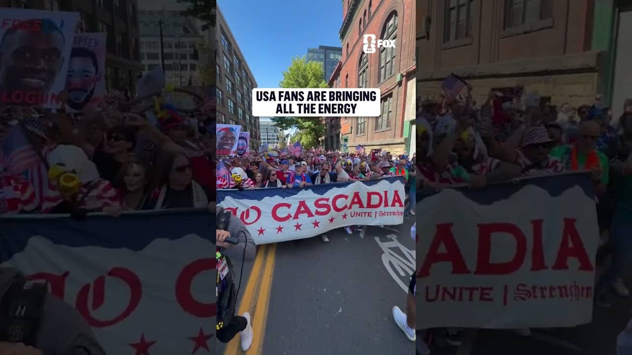 USMNT fans are marching their way through Seattle