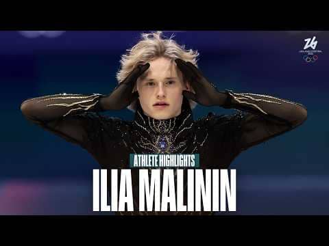 Between Personal Pressure & Team Gold 🥇⛸️ Ilia Malinin's Olympic Debut | Athlete Highlights