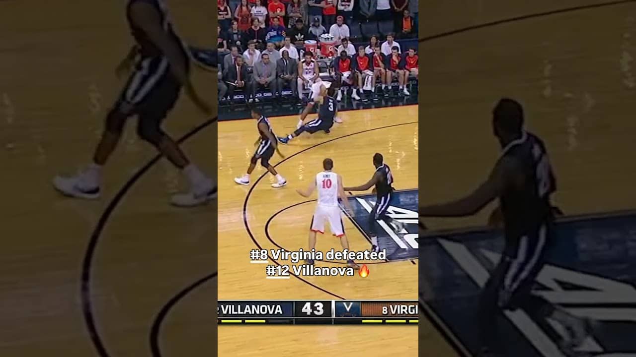 Both of these teams were stacked 💯 #virginiacavaliers #accbasketball #collegebasketball