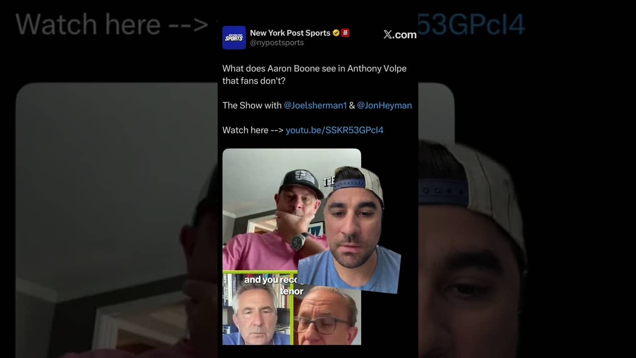 What Does Aaron Boone See in Anthony Volpe That Fans Don't?