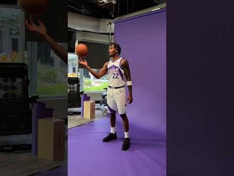 BTS: Darryn's first day at his new home 💜 #utahjazz #darrynpeterson #behindthescenes #nba #bts
