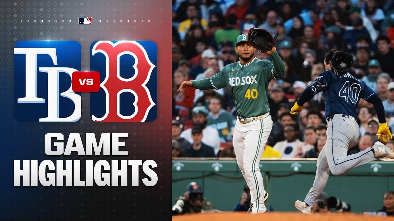 Rays vs. Red Sox Game Highlights (5/8/26) | MLB Highlights