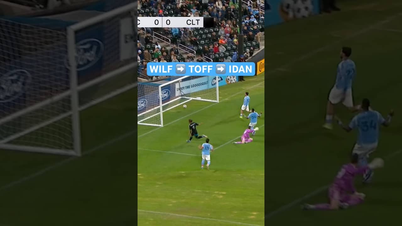 What a sequence 👏 #goal #mls #sequence #soccershorts #charlottefc